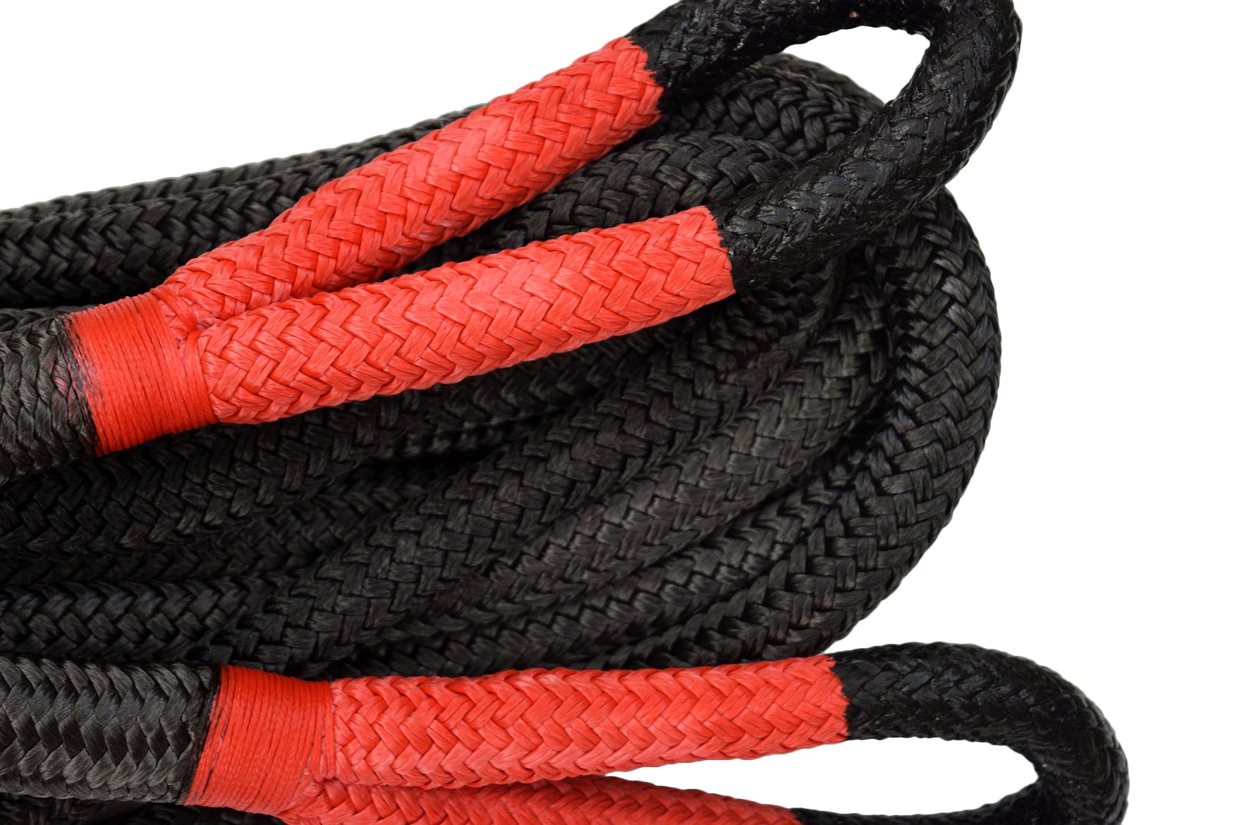 QIQU Black 7/8×20FT Kinetic Energy Recovery Rope Truck SUV Tow Ropes –  TOPTOP OUTDOOR