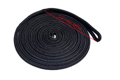 QIQU Nylon Dock Line Double Braided Rope for Marine Use Mooring/Anchor Line/Fender Line