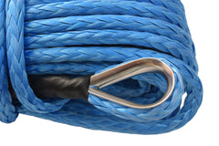 14mm*45m Blue Synthetic Winch Rope Cable for Jeep Pickup Truck