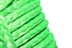 Green 12mm*45m Winch Rope Extension,Synthetic Winch Cable,Replacement Winch Rope,Plasma Winch Rope